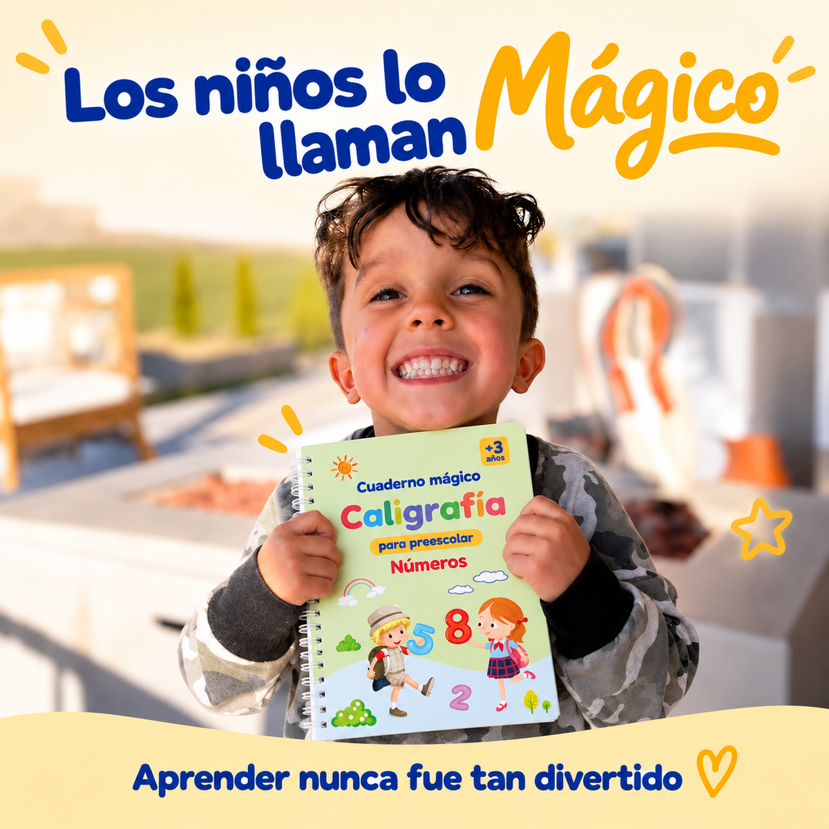 Cuadernos Mágicos Luditrazo – Traza, Borra y Repite