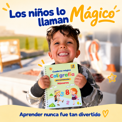 Cuadernos Mágicos Luditrazo – Traza, Borra y Repite