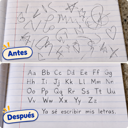 Cuadernos Mágicos Luditrazo – Traza, Borra y Repite